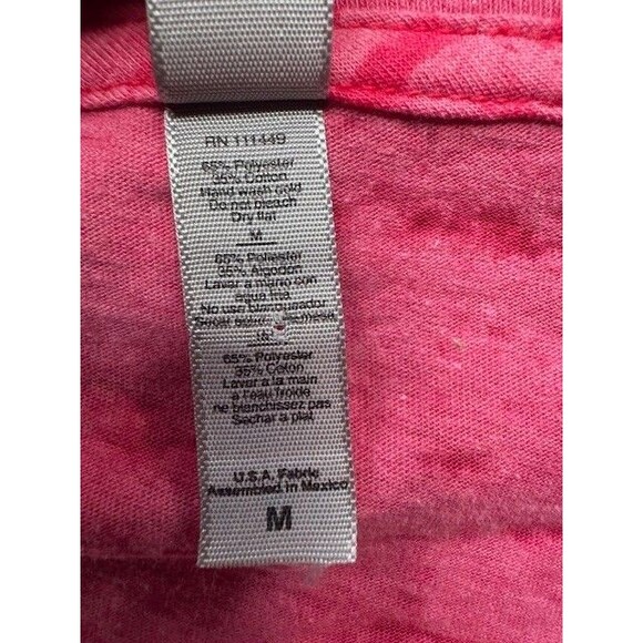 THE GREENE TURTLE Ocean City Maryland Pink V Neck T Shirt‎ Womens Next Level MED - Picture 7 of 10